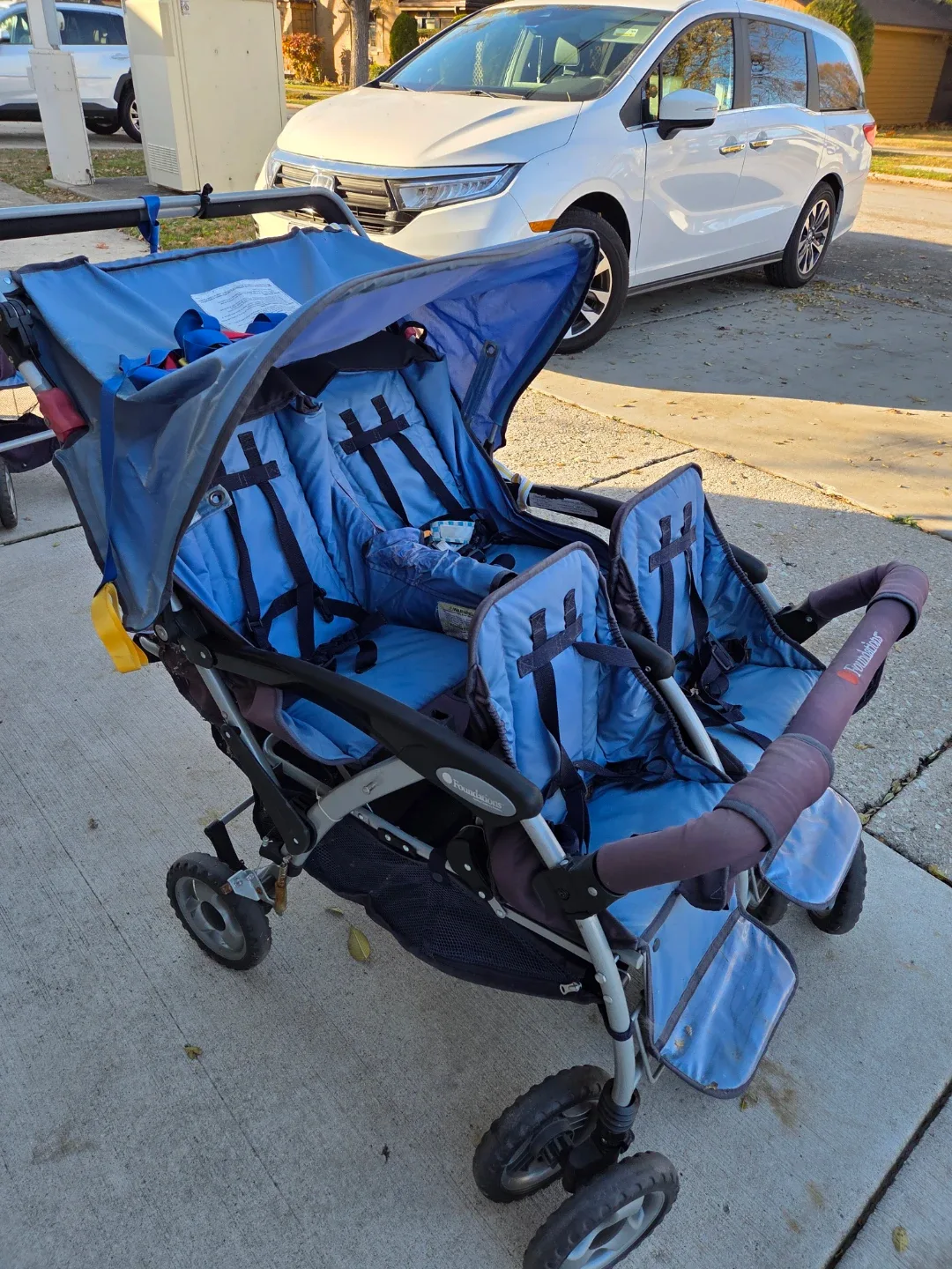 Foundations Quad Sport Tandem Stroller