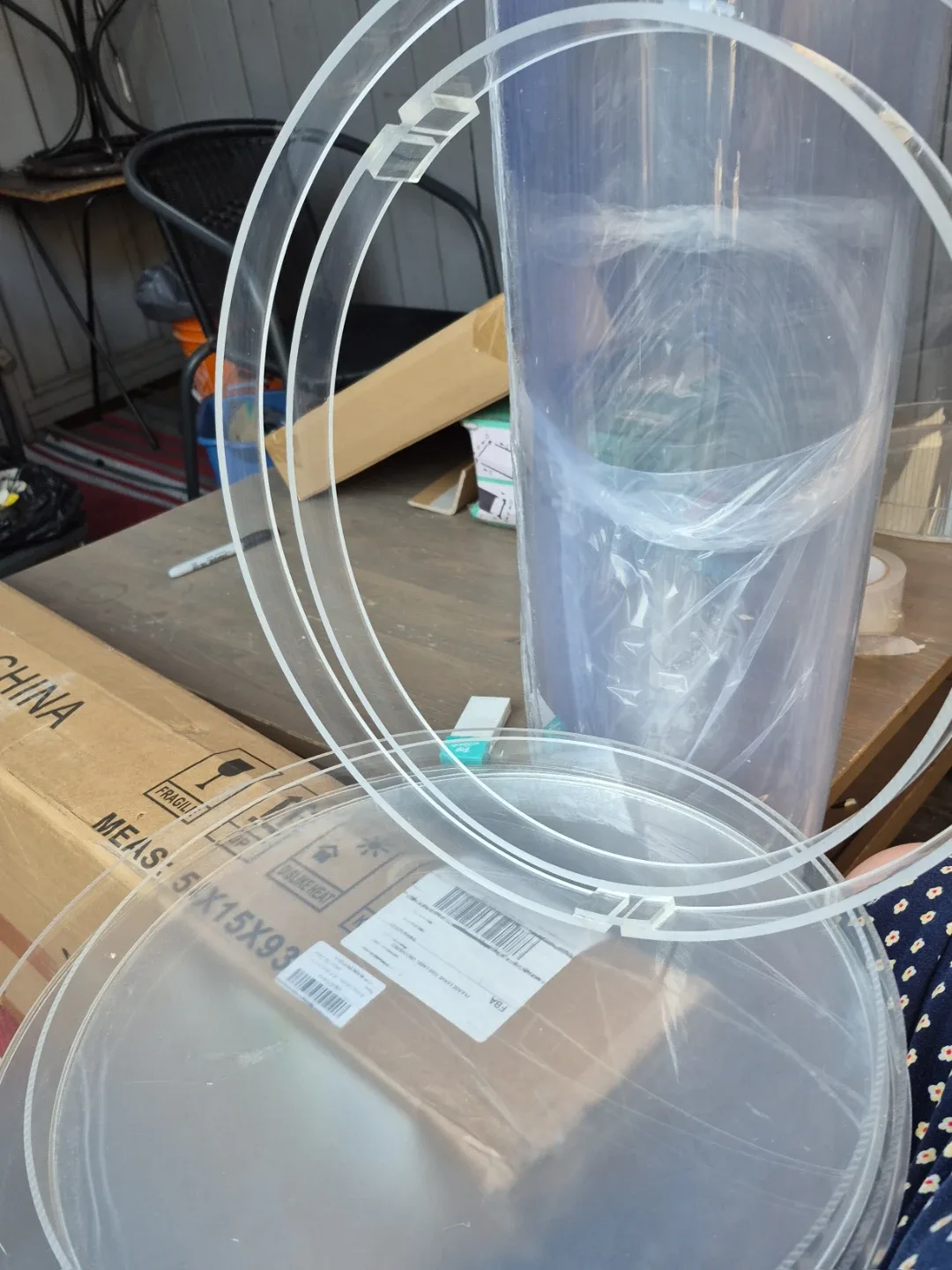 Clear Acrylic Display Plinths image indicator(7)