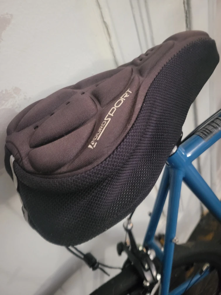 Aduro Sport Bike Seat Cushion Cover - Black - photo 2