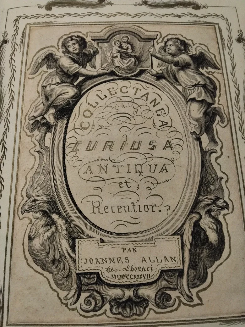 Collectanea Curiosa Antiqua et Recentioria Book image indicator(2)