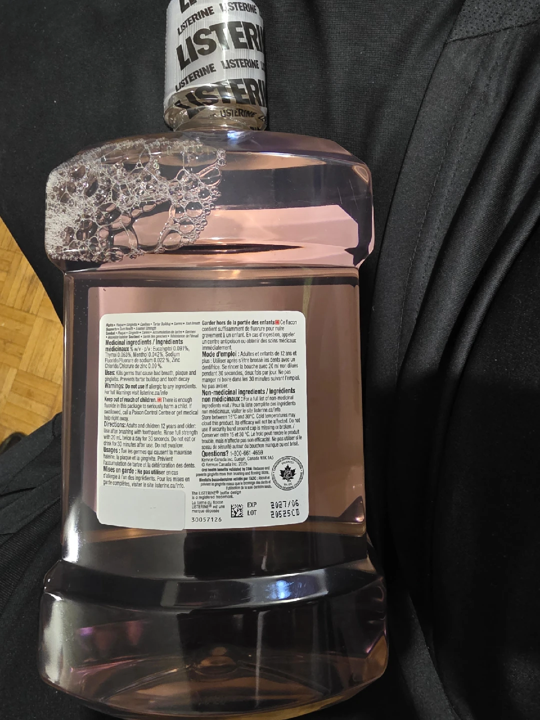 Listerine Total Care Zero Mouthwash - Mild Mint, 1.5L - photo 2