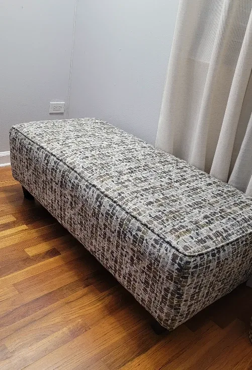 Upholstered Ottoman Bench