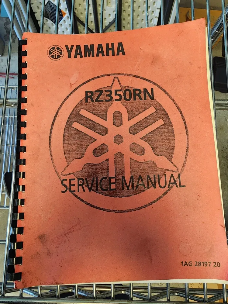 Yamaha RZ350RN Service Manual