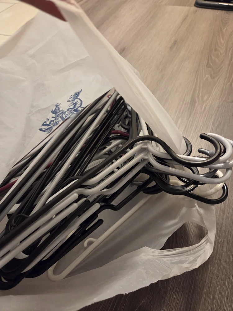 Clothes Hangers - Black, White