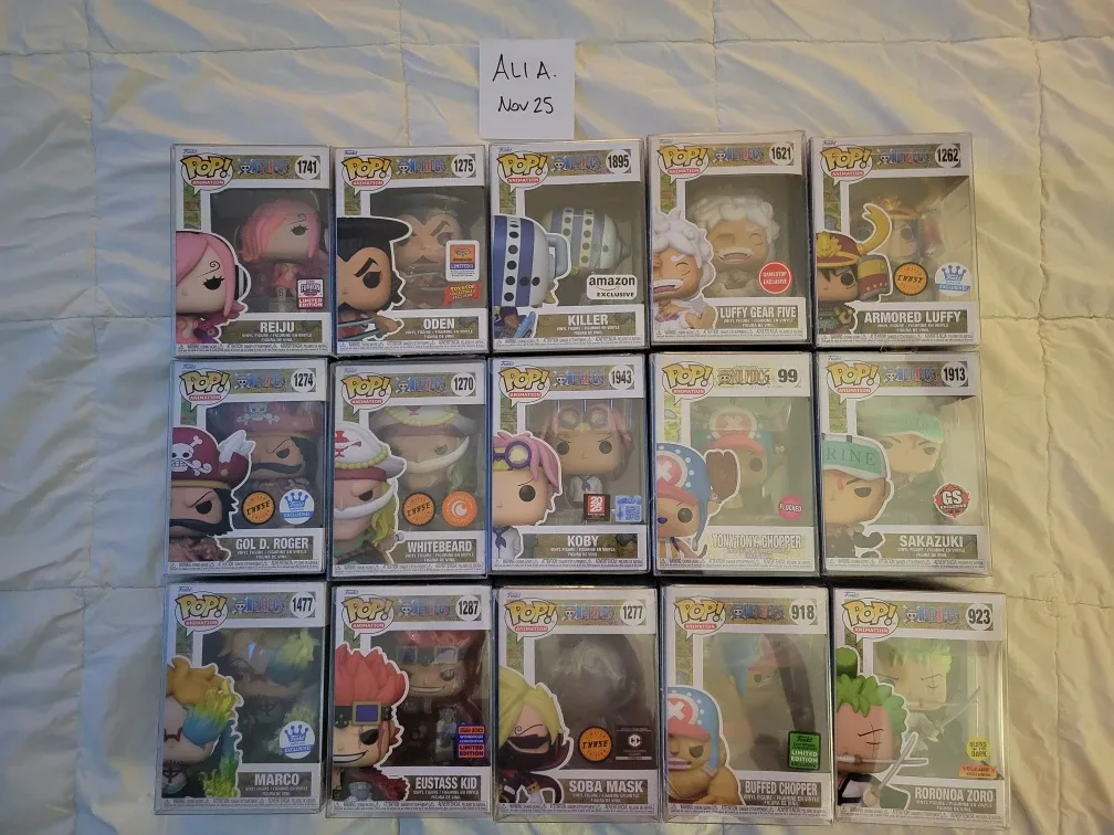 One Piece Funko Pops - Reiju, Oden, Killer + More!