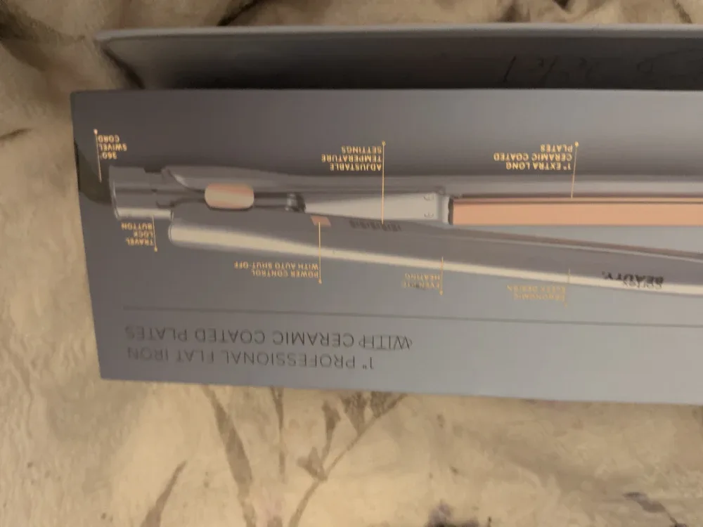Cortex Beauty Pro Slim Flat Iron - New in Box! image indicator(7)