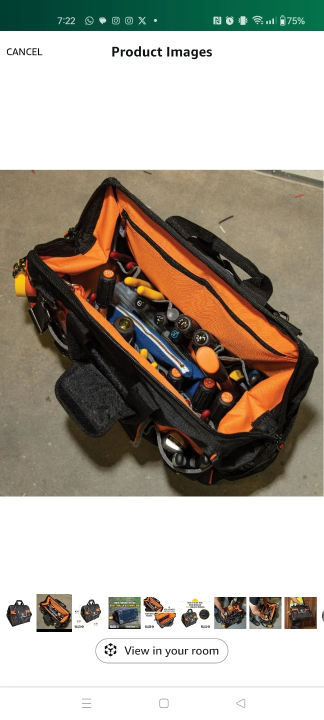 Klein Tools Tradesman Pro Tool Bag - Like New! - photo 2