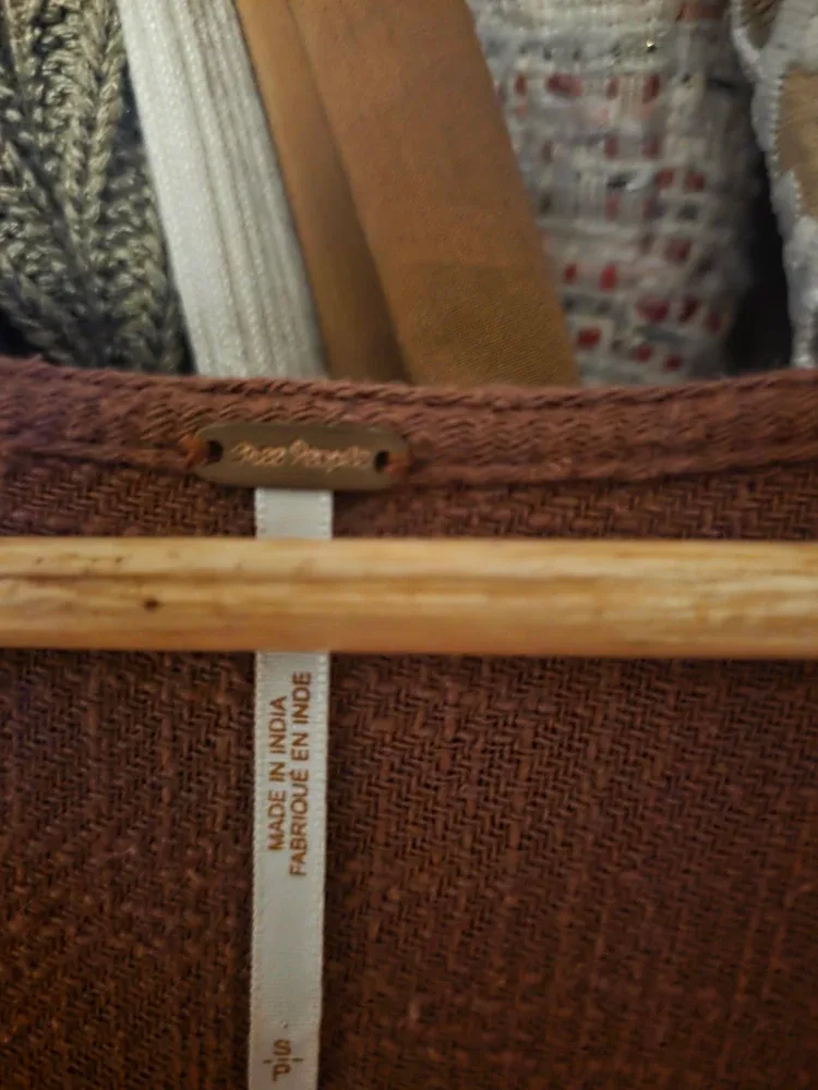 Free People Dress, Size S, Orange, Rust image indicator(5)