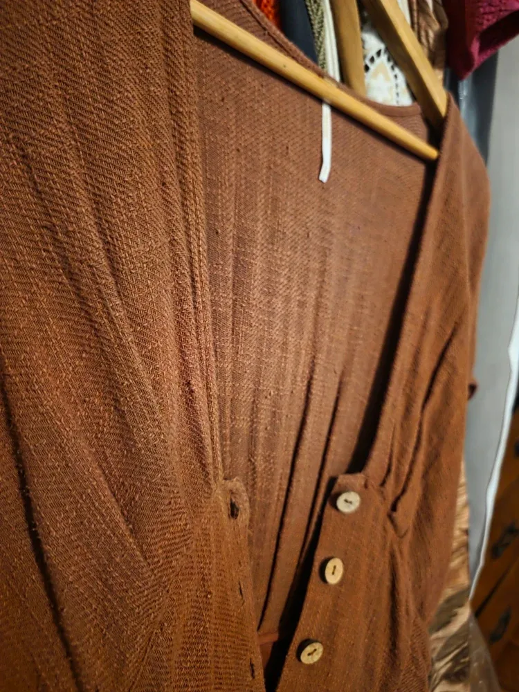 Free People Dress, Size S, Orange, Rust image indicator(6)