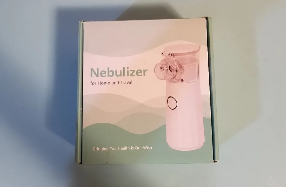 NEW Portable Nebulizer - Pink image indicator(8)