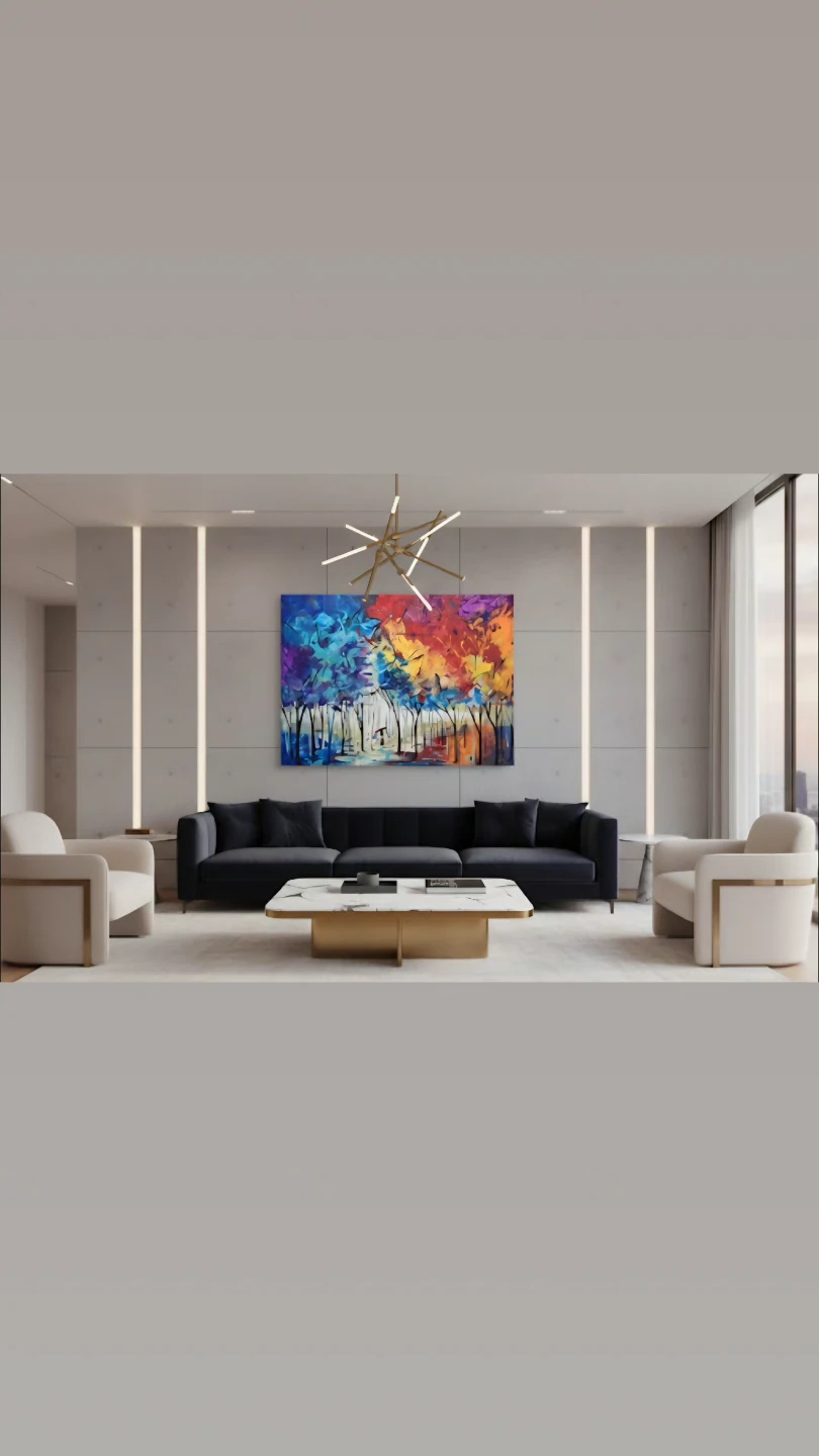Original hand-painted painting by local artist Stanley Park - photo 3