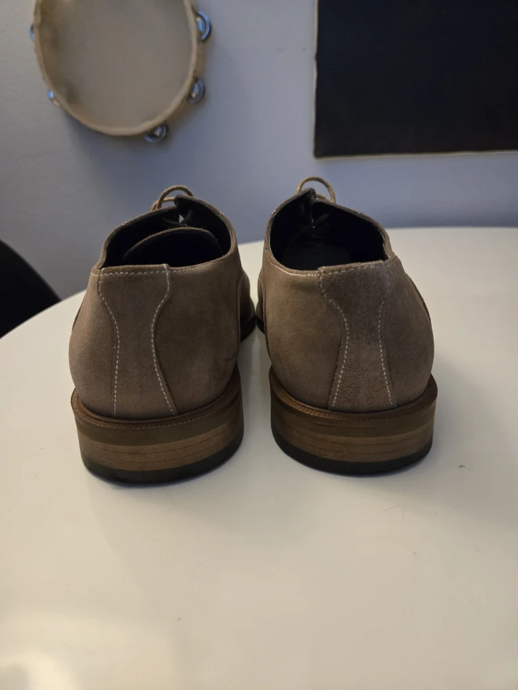 Hotic Brown Suede Dress Shoes - Size 8 (US) - photo 4