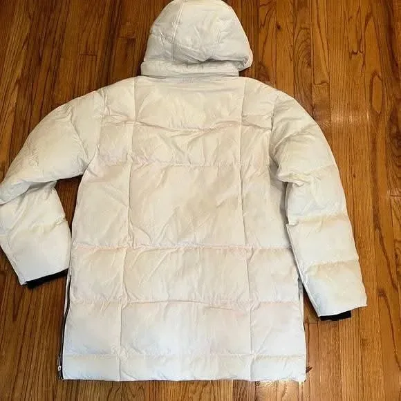 Tommy Hilfiger White Puffer Coat image indicator(2)