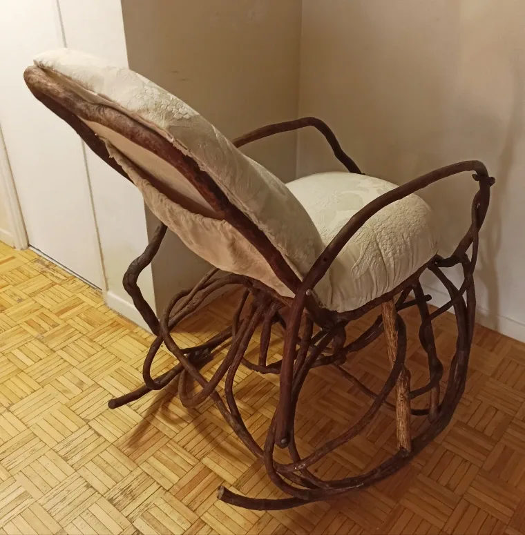 ❤‍🔥Moving Sale❤‍🔥Unique Handmade Rocking Chair image indicator(9)