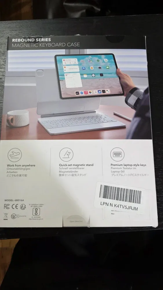 ESR Rebound Magnetic Keyboard Case for iPad Pro 12.9 & Air 13