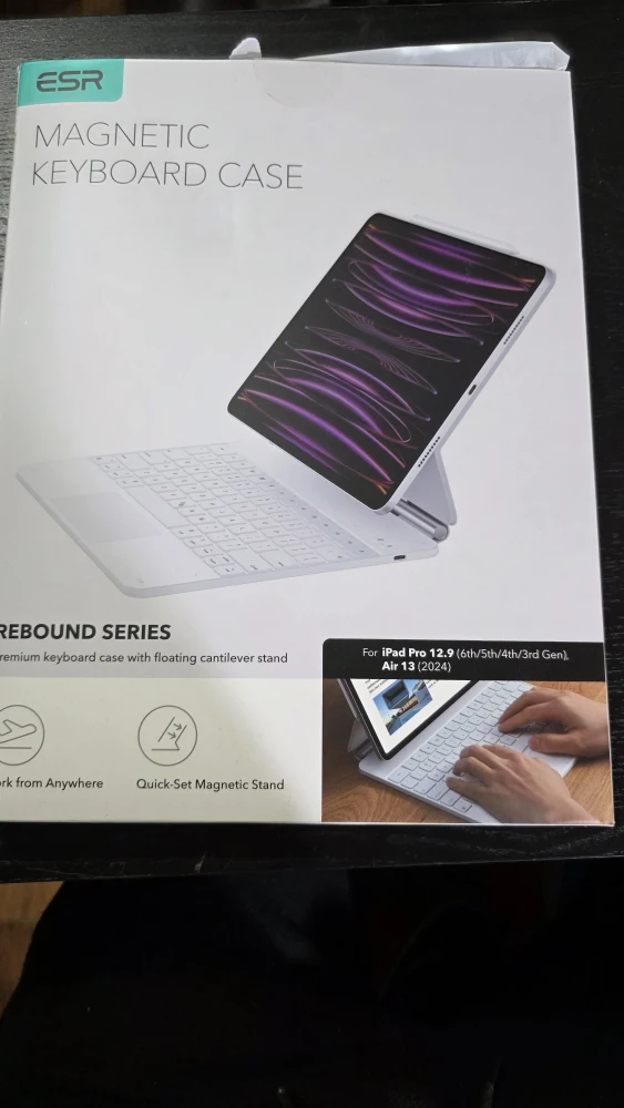 ESR Rebound Magnetic Keyboard Case for iPad Pro 12.9 & Air 13 - photo 3