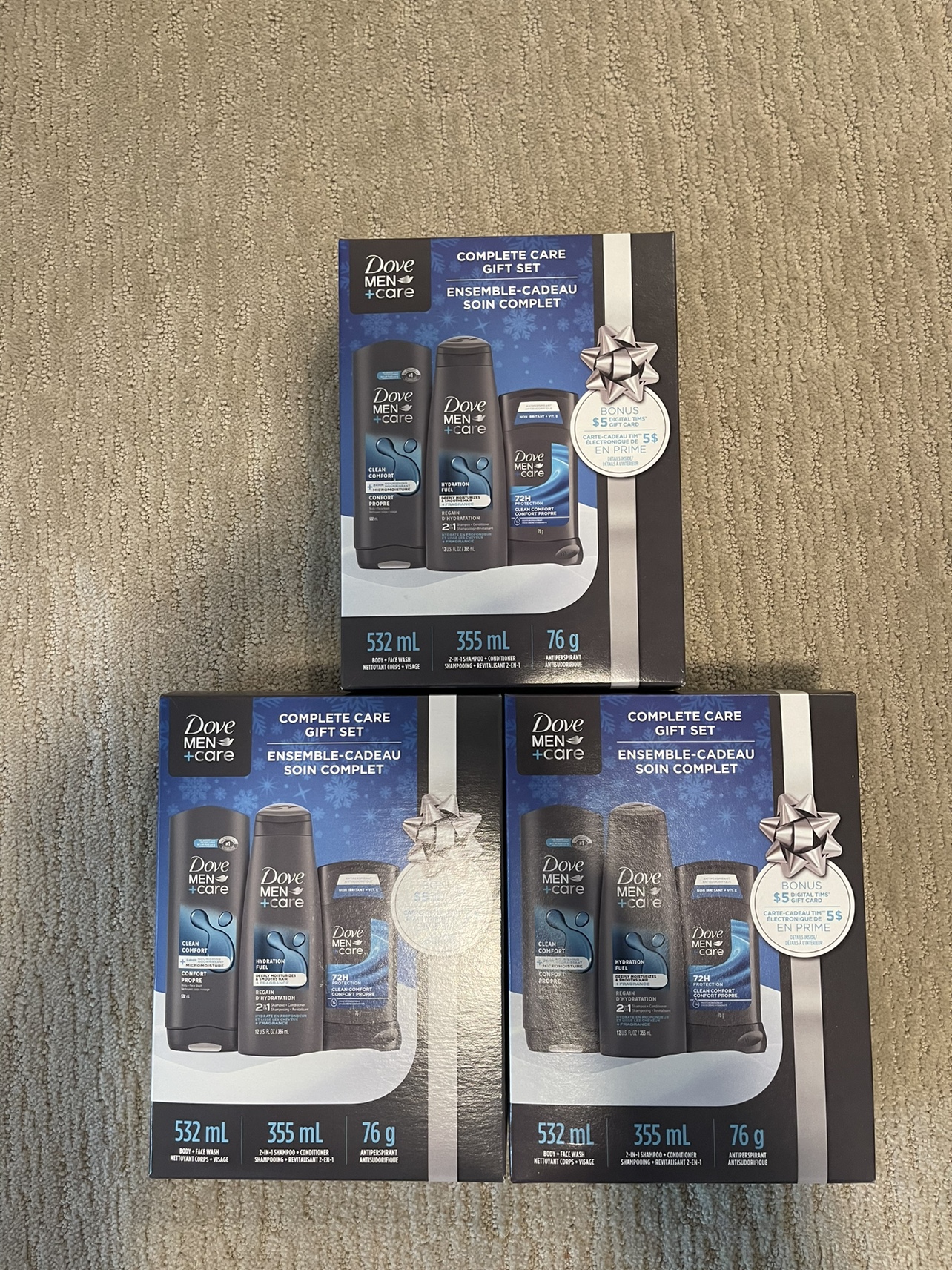 New Dove Men+Care Complete Care Gift Set