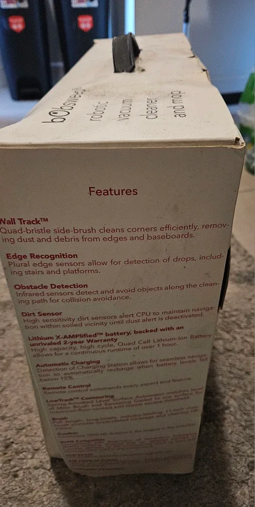 Bobsweep robotic vacuum cleaner and mop image indicator(6)