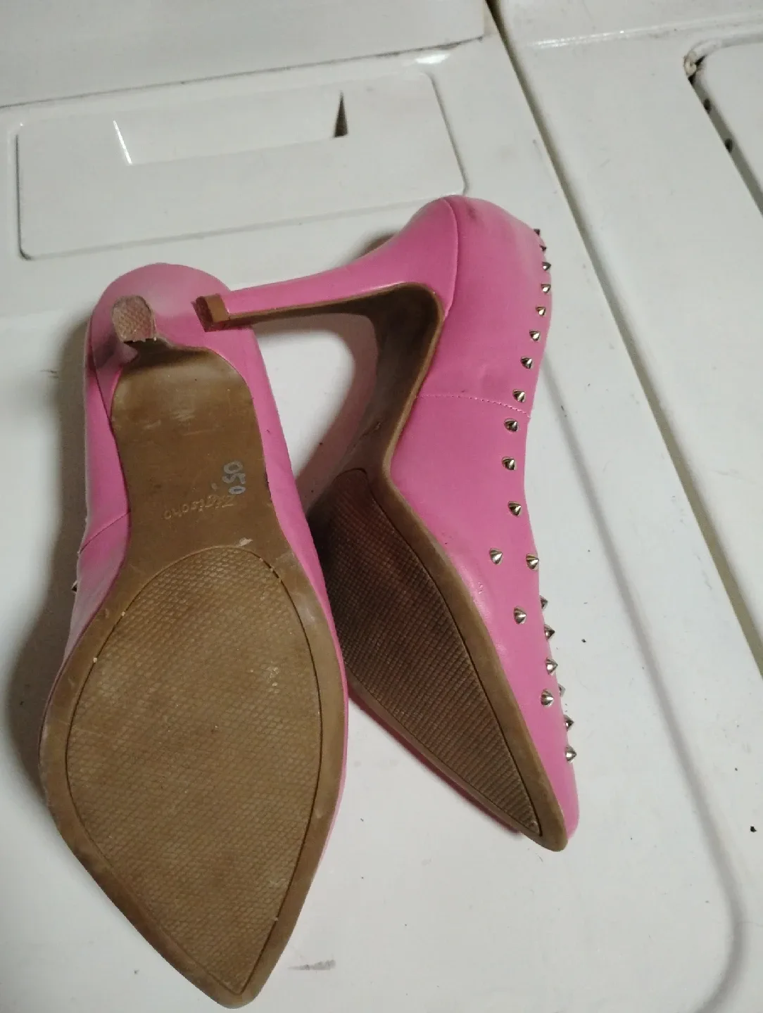 Zigi Soho Pink Studded Heels - Size 10 image indicator(3)