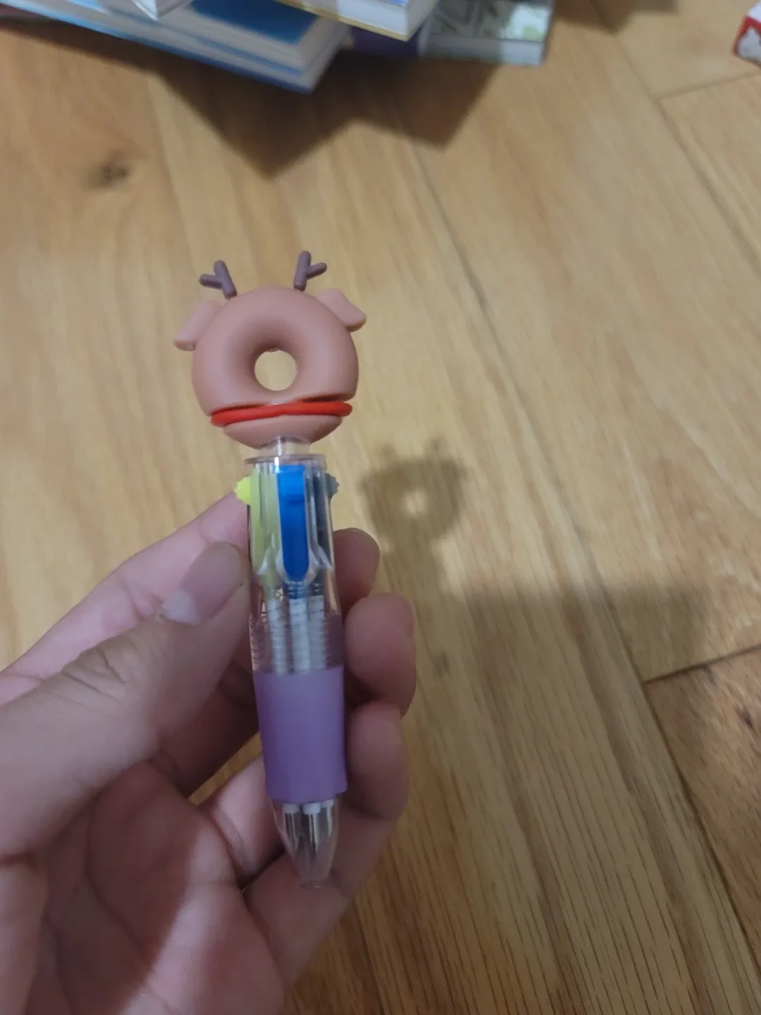 Donut Reindeer Multi-Color Pen image indicator(2)