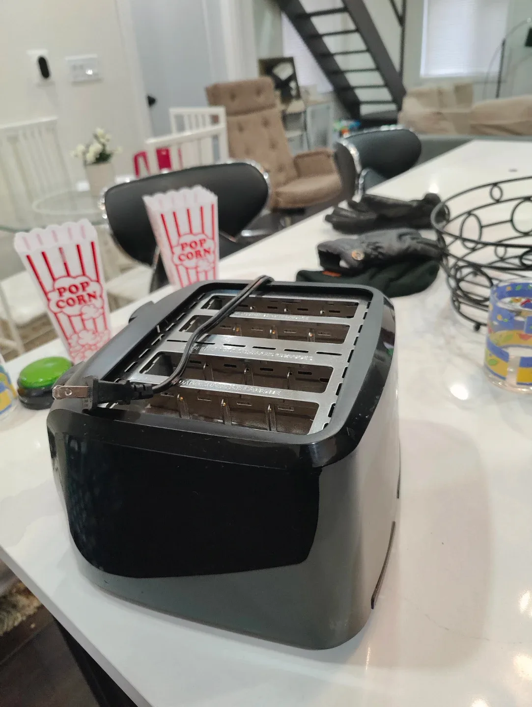 Black 4-Slice Toaster image indicator(4)