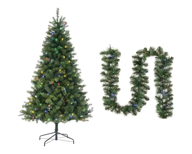 NOMA 6 1/2' Mariposa Pre-Lit Colour-Changing Tree image indicator(5)