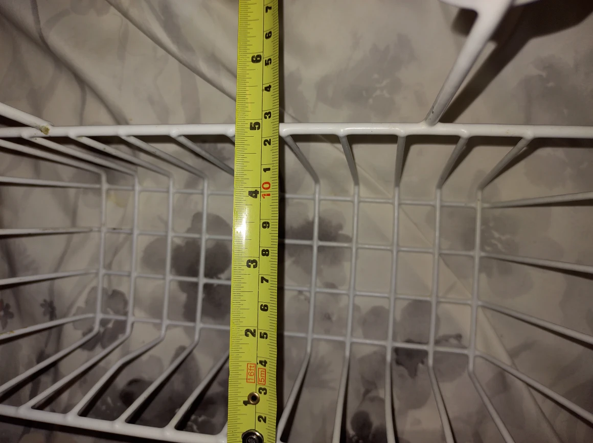 White Wire Basket - 12" x 5" - photo 3