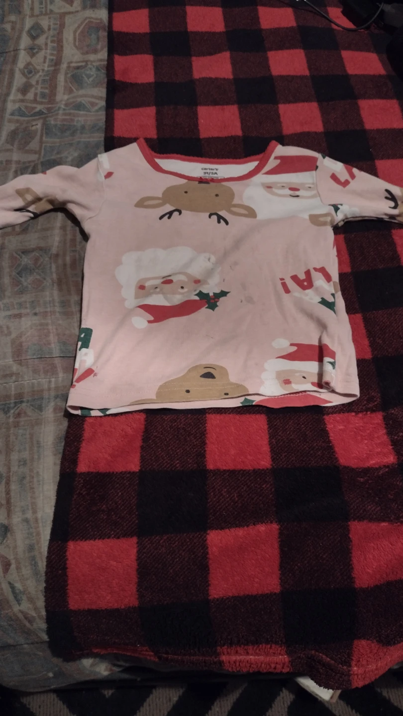 Carter's 3T/3A Christmas Pajamas