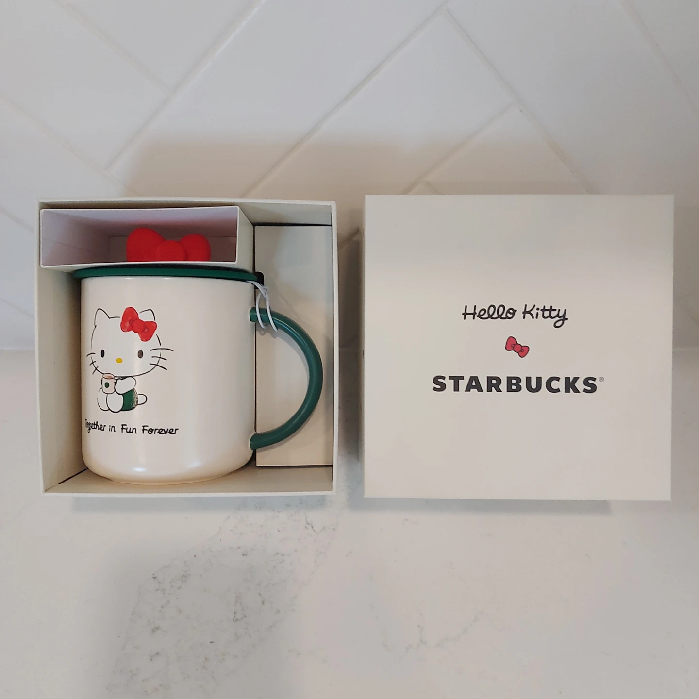 Hello Kitty Starbucks Ceramic Mug - BNIB