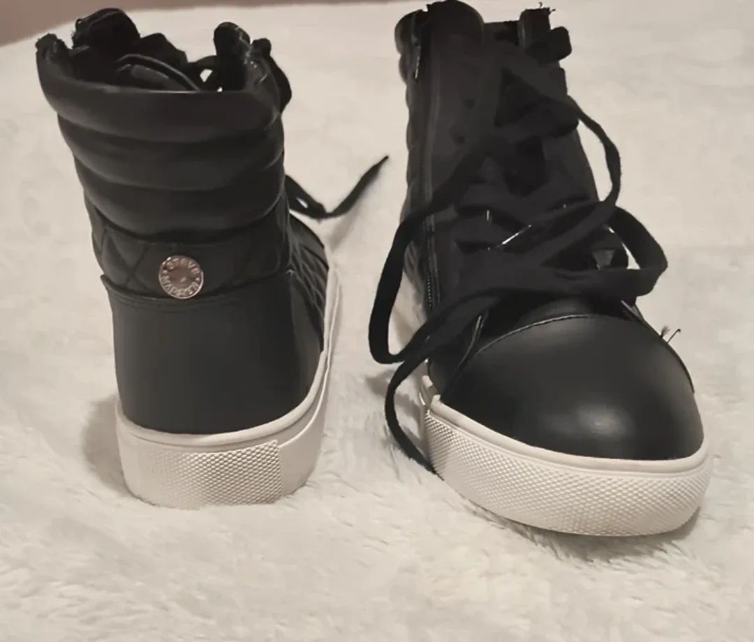 Steve Madden Black High Top Sneakers image indicator(4)