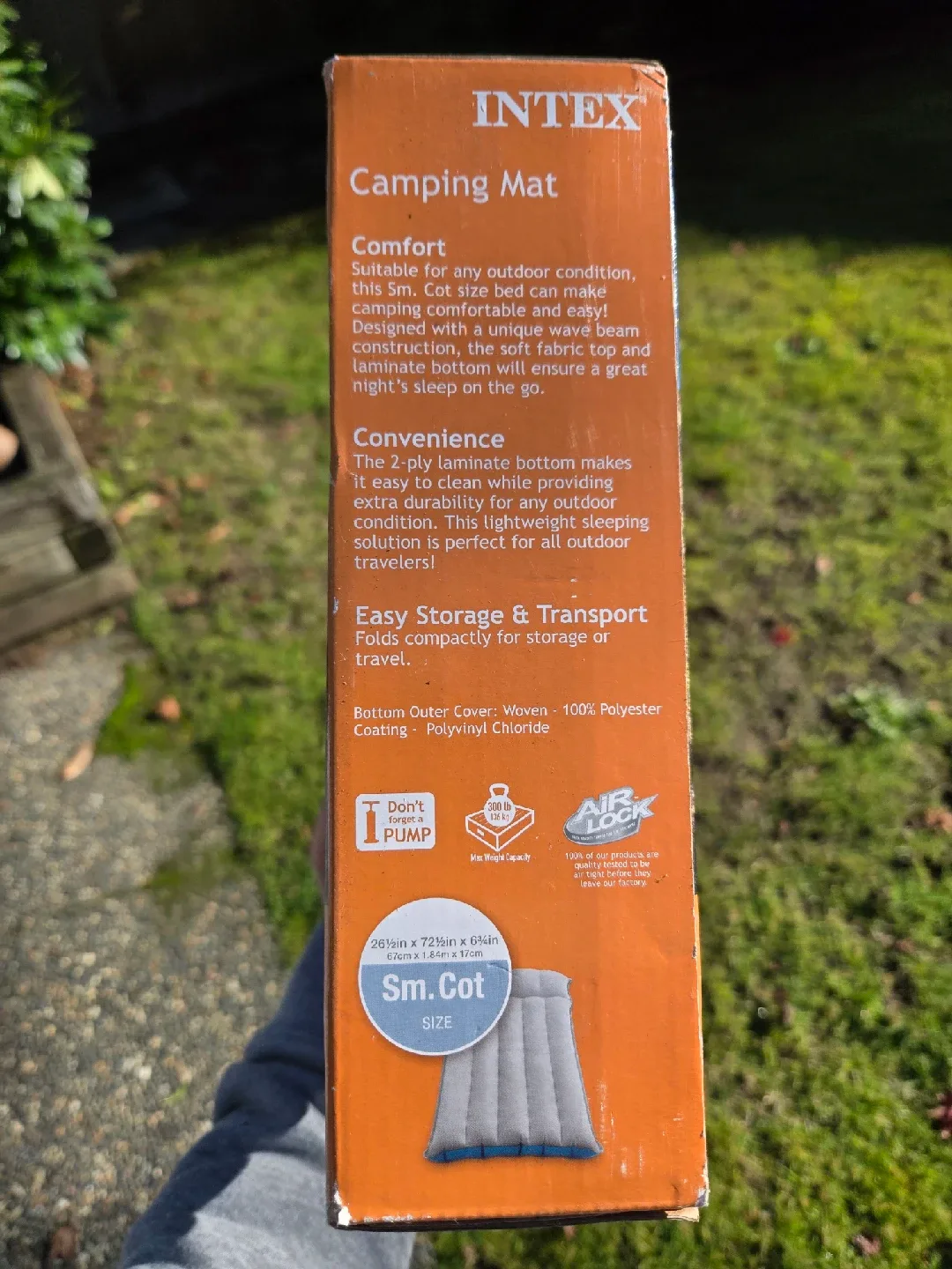 Intex Camping Mat - Sm. Cot Size image indicator(2)