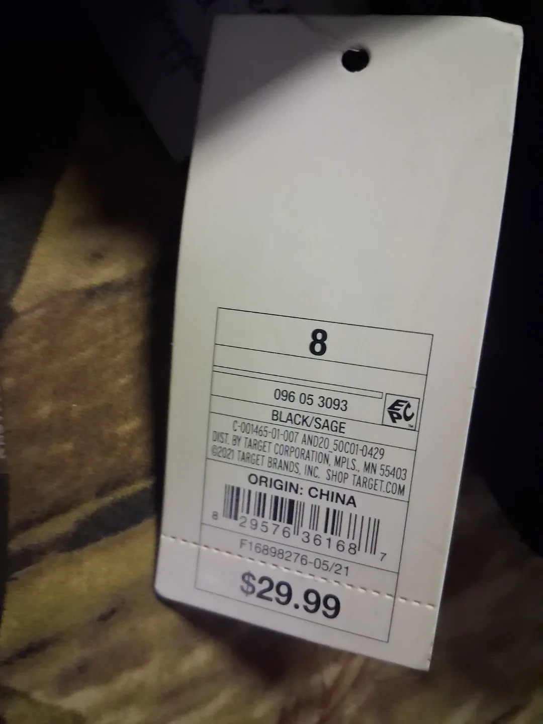 A New Day Black Braided Sandals - Size 8 image indicator(2)