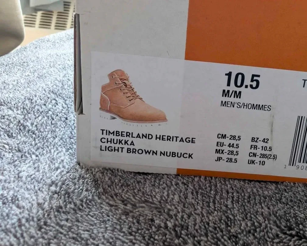 Timberland Light Brown Nubuck 👞 image indicator(4)