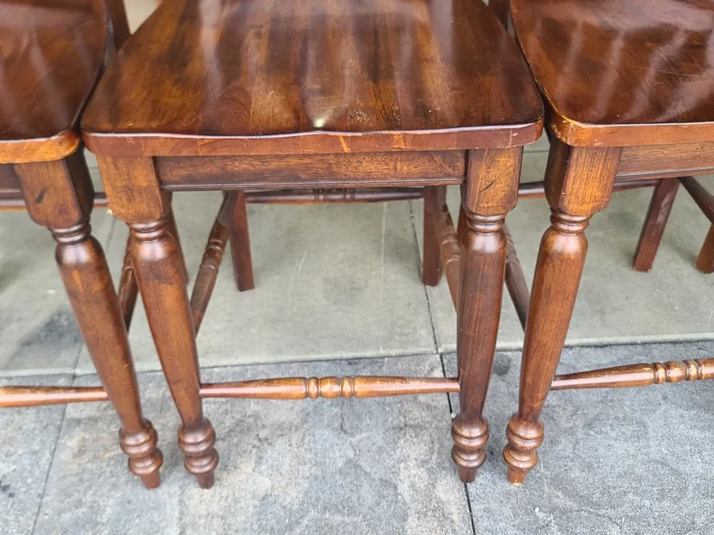 Set of 4 Wooden Dining Chairs image indicator(3)