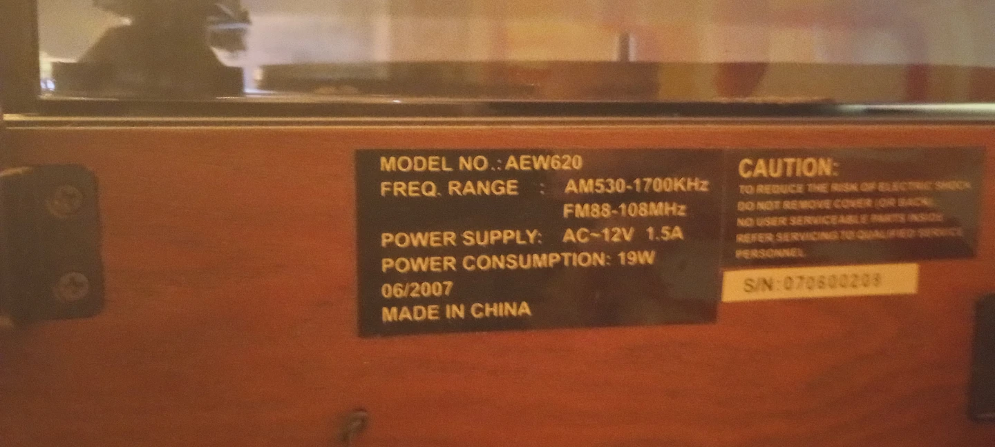 Technics SA-DX930 Stereo Receiver & AEW620 Turntable - photo 3