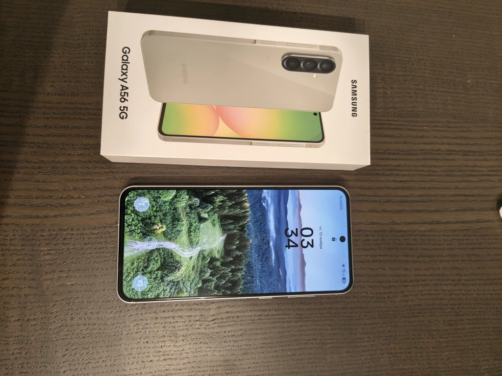 New Samsung Galaxy A56 5G Awesome Olive