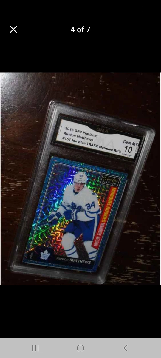 16/17 O-Pee-Chee, Ice Blue Traxx, Auston Matthews, Rookie - photo 4