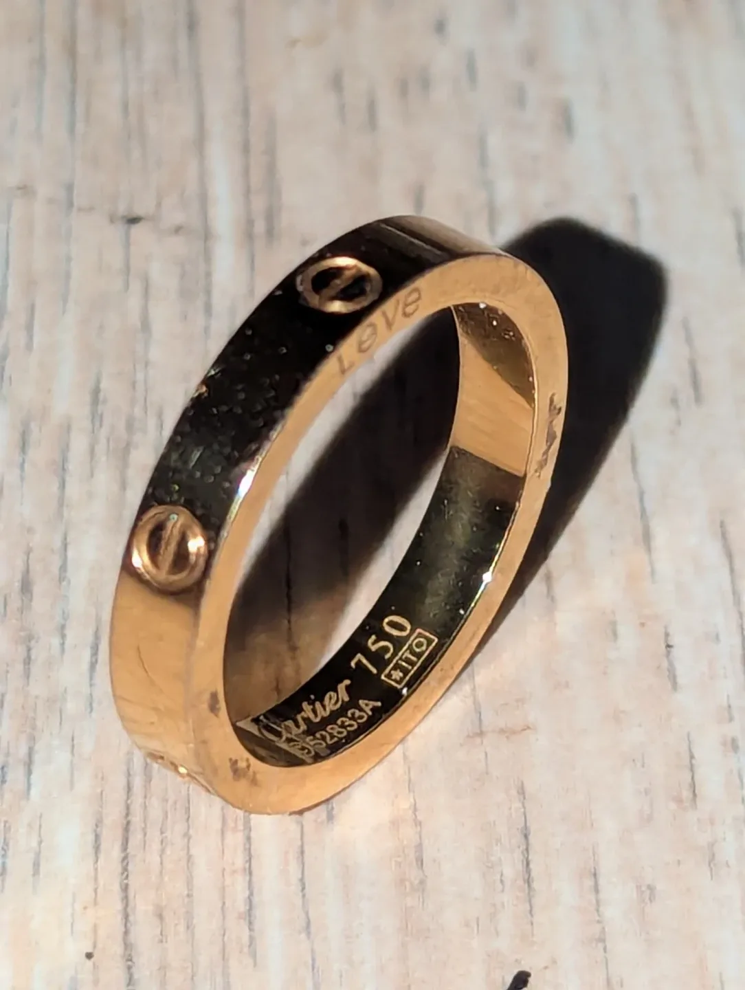 Cartier Love Ring, Size 750 image indicator(2)