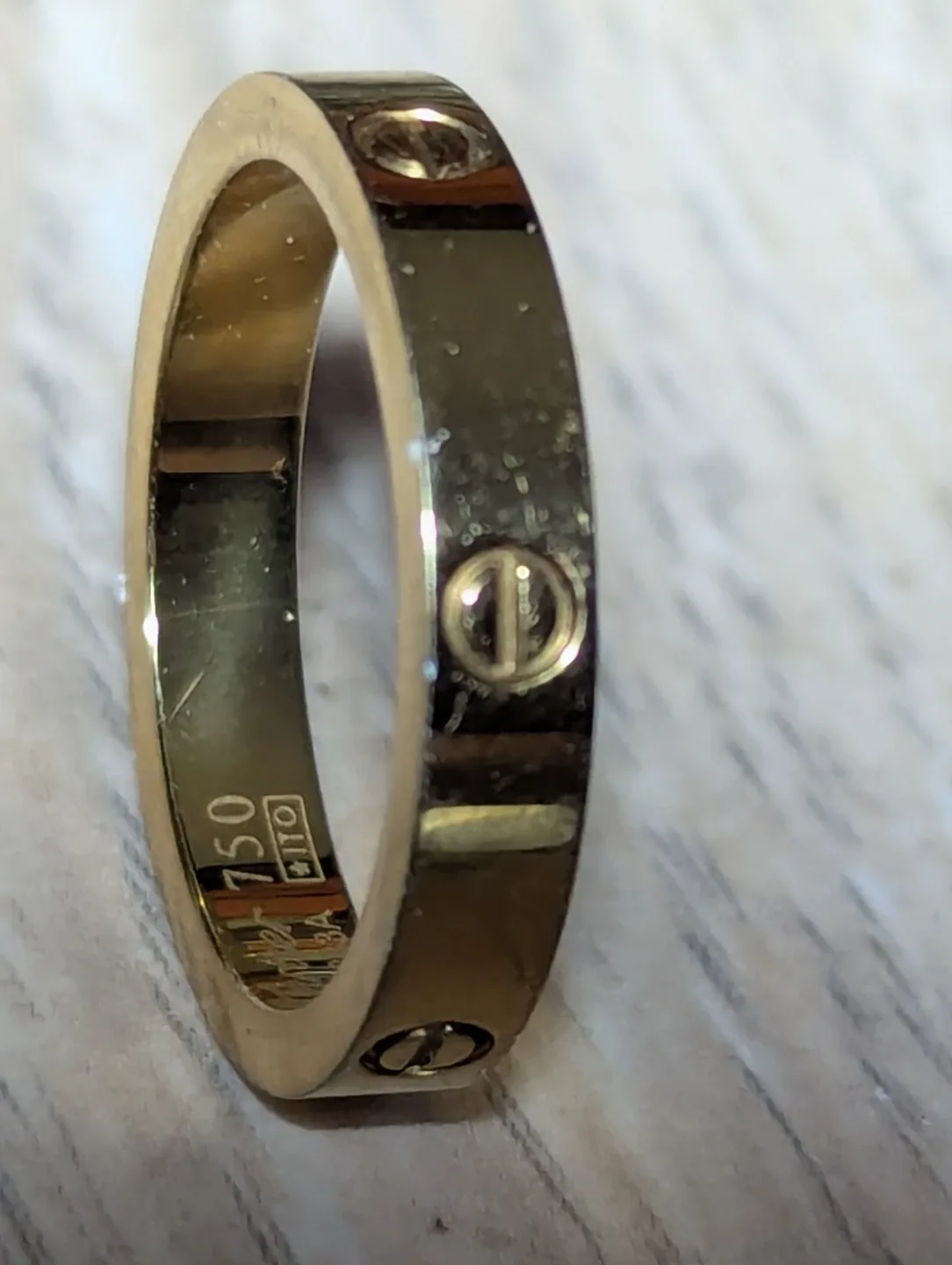 Cartier Love Ring, Size 750 image indicator(4)