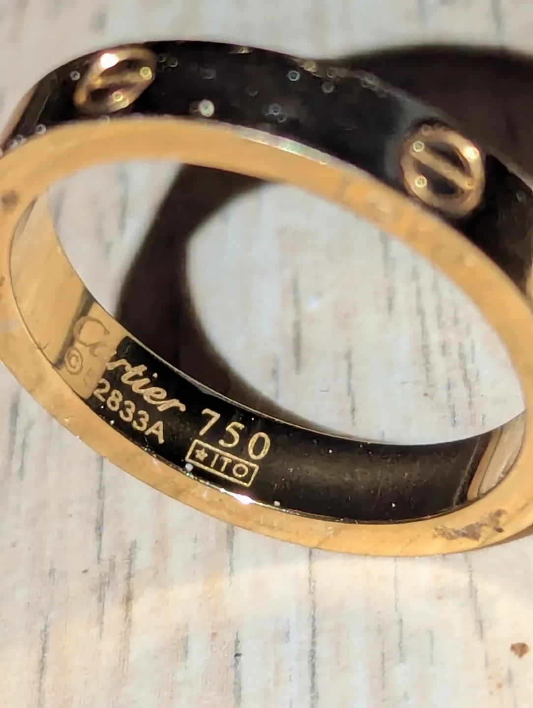 Cartier Love Ring, Size 750 image indicator(5)