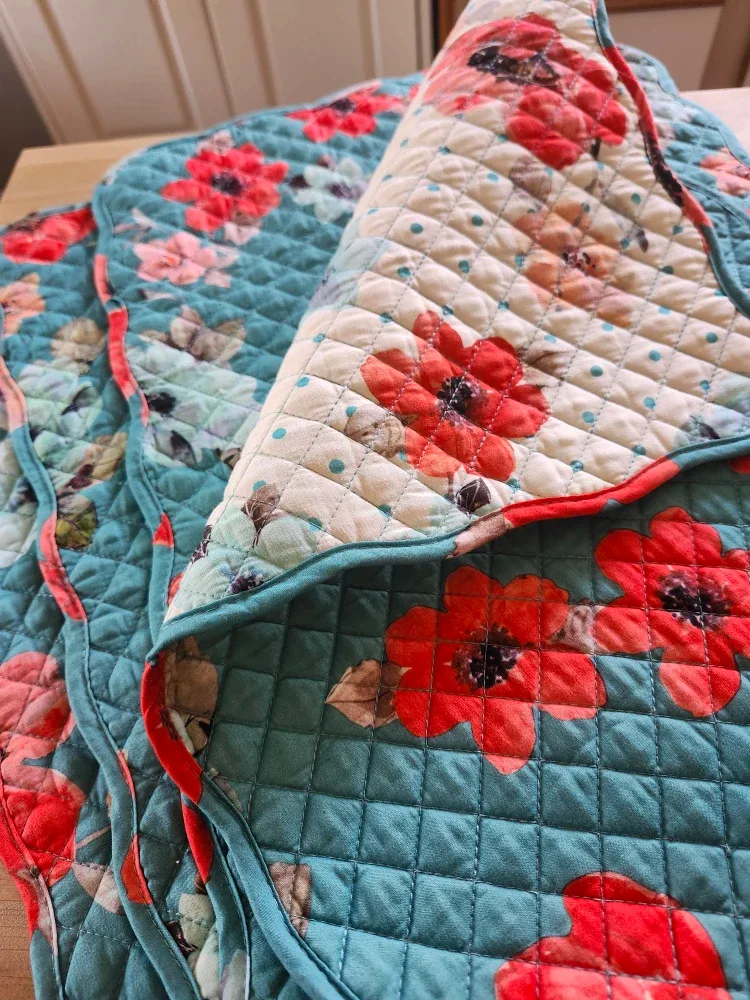 Floral Quilted Placemats - Set of 4 image indicator(4)