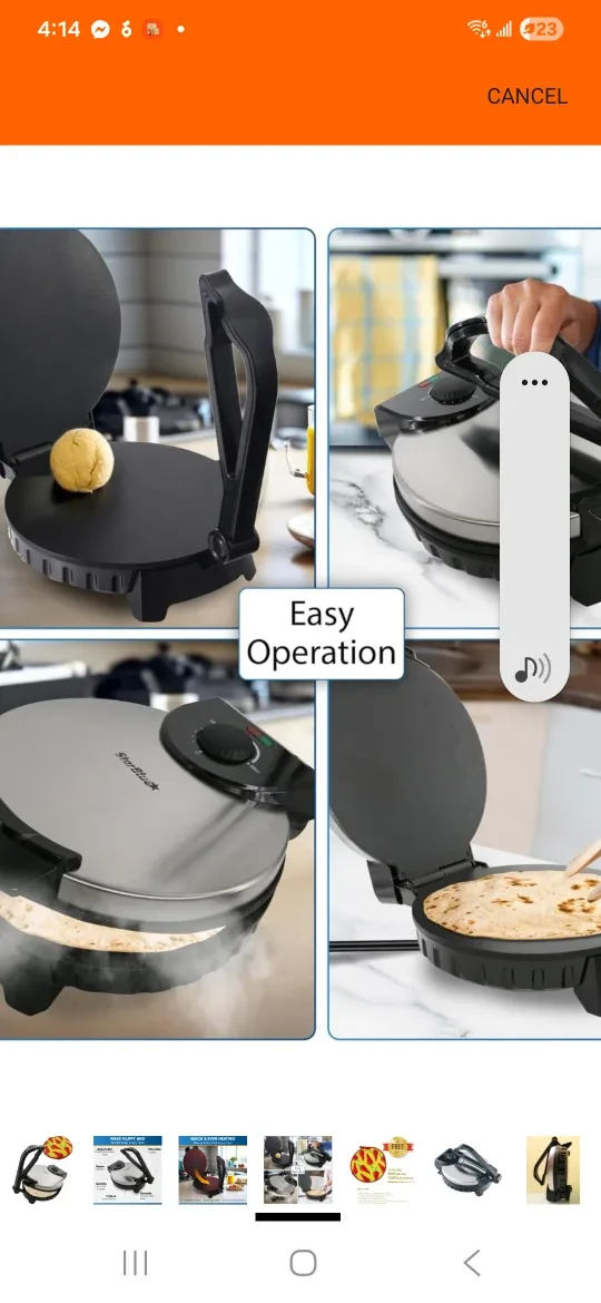StarBlue Roti Maker 10 inch SB-SW2093 image indicator(6)