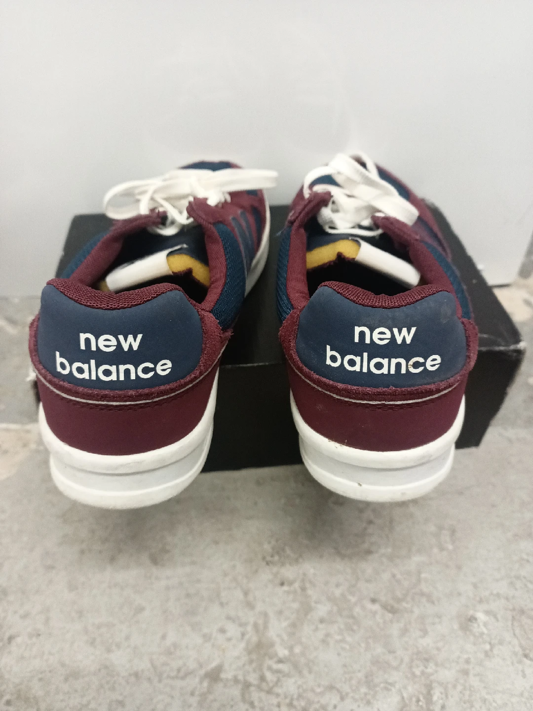 New Balance 300 Burgundy/Navy Sneakers - photo 3