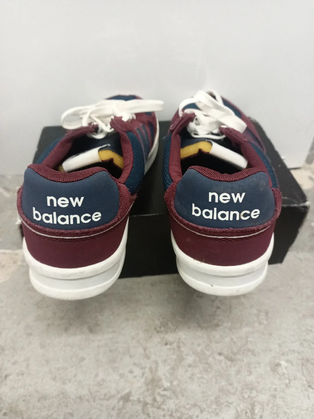 New Balance 300 Burgundy/Navy Sneakers image indicator(3)