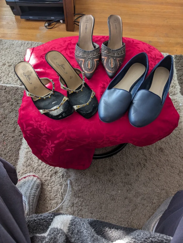 3 New pairs of shoes