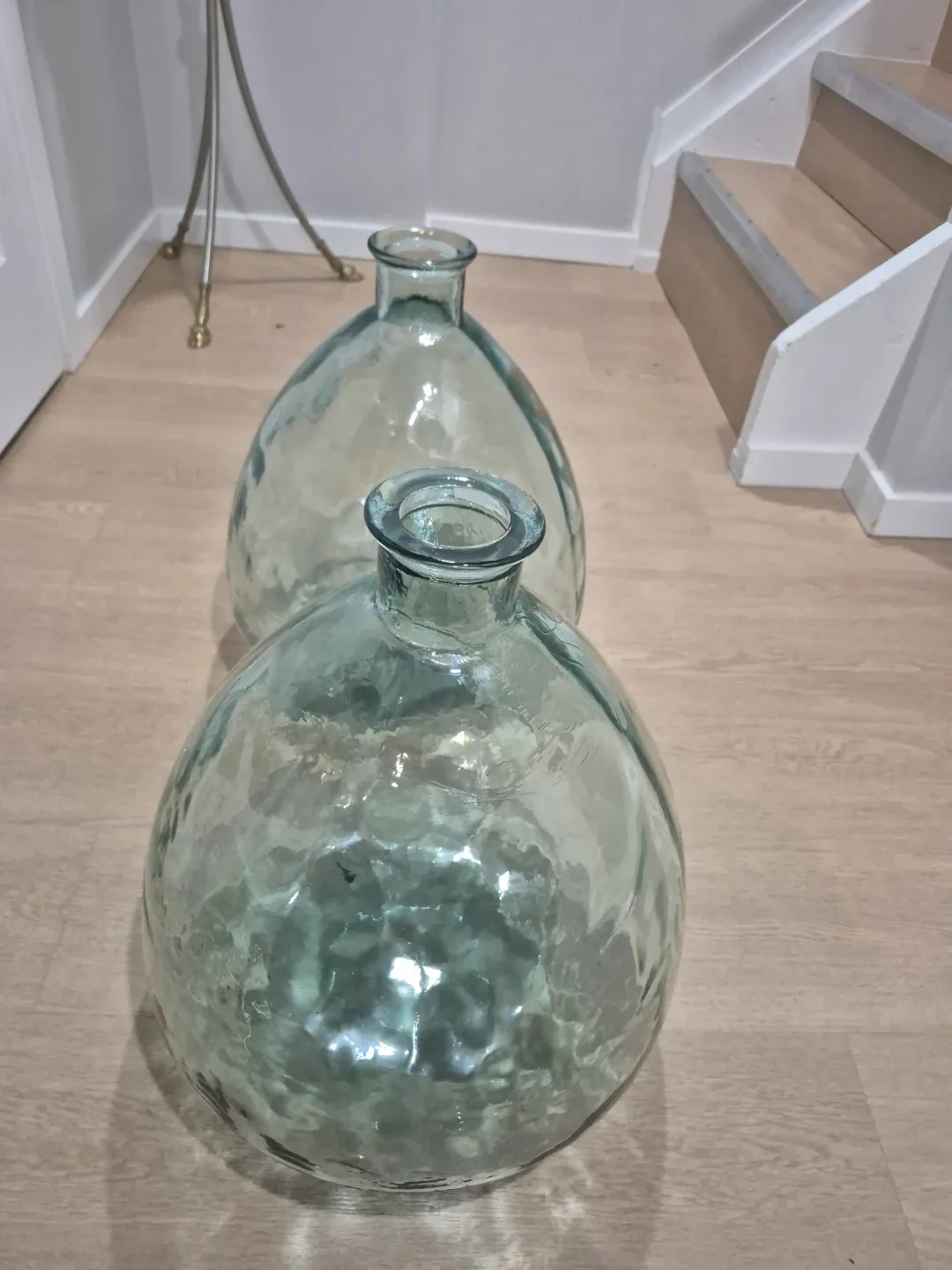 Large Glass Demijohn Bottle
