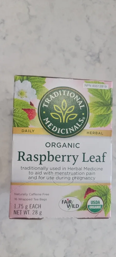 Traditional Medicinals Raspberry Leaf Tea