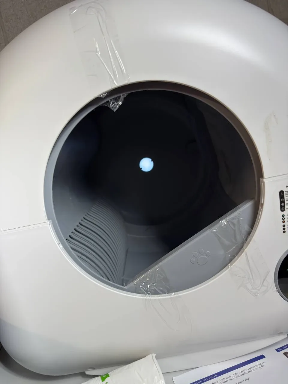 Fsitego Automatic Cat Litter Box Self Cleaning for Multiple Cats image indicator(7)