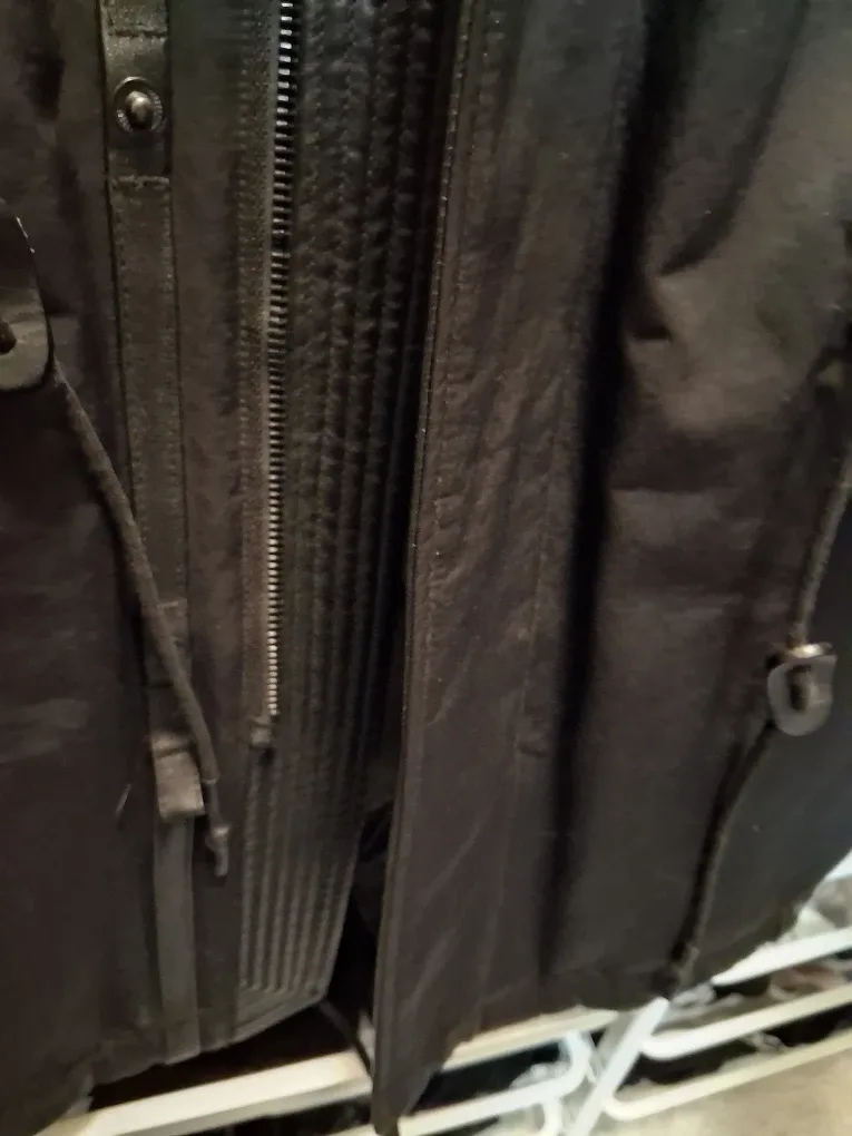 Rudsak black down parka with (removable) fur-trimmed hood image indicator(5)