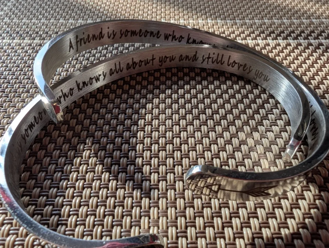 Inspirational Cuff Bracelet